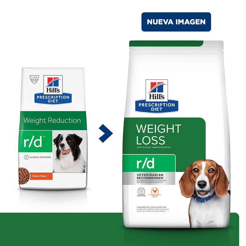 Hills Prescription DIet Perro Weight Loss r/d