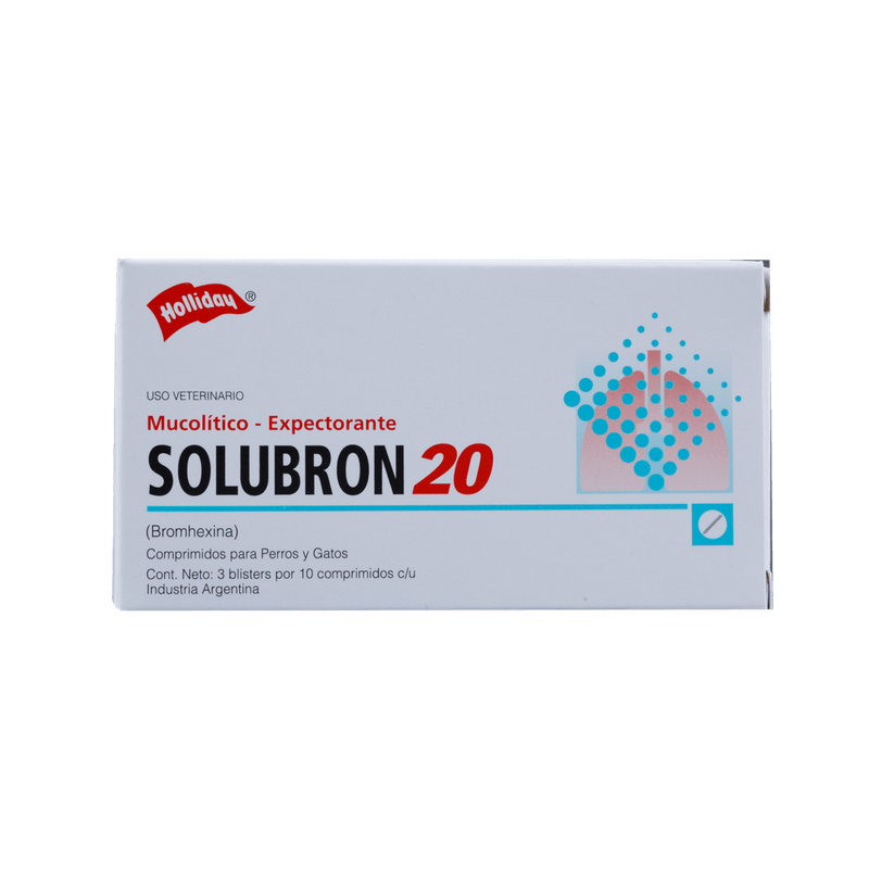 Medicamentos para Mascotas - Holliday Solubron 20