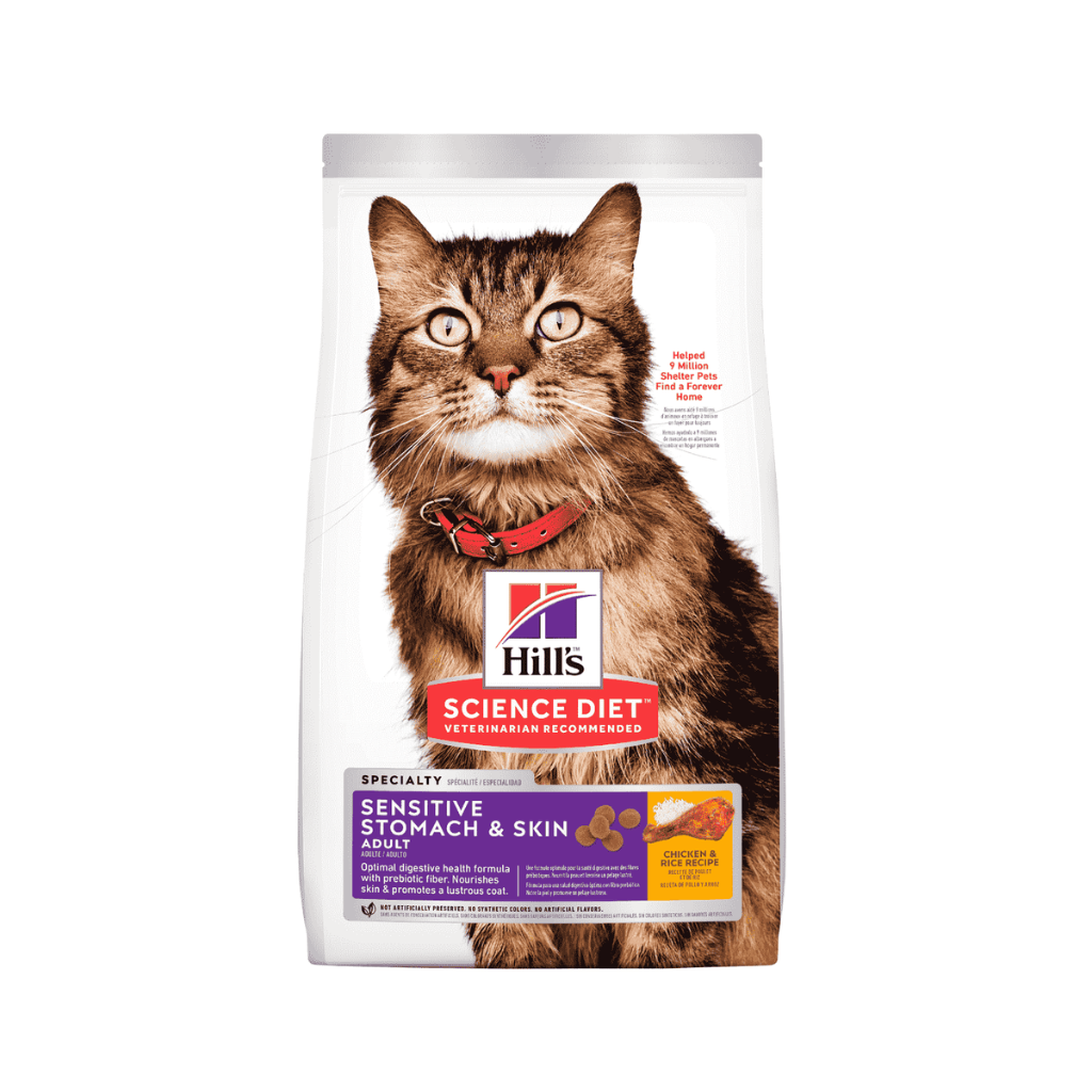 Alimento Seco Gatos - Hills Science Diet Sensitive Stomach & Skin Adult