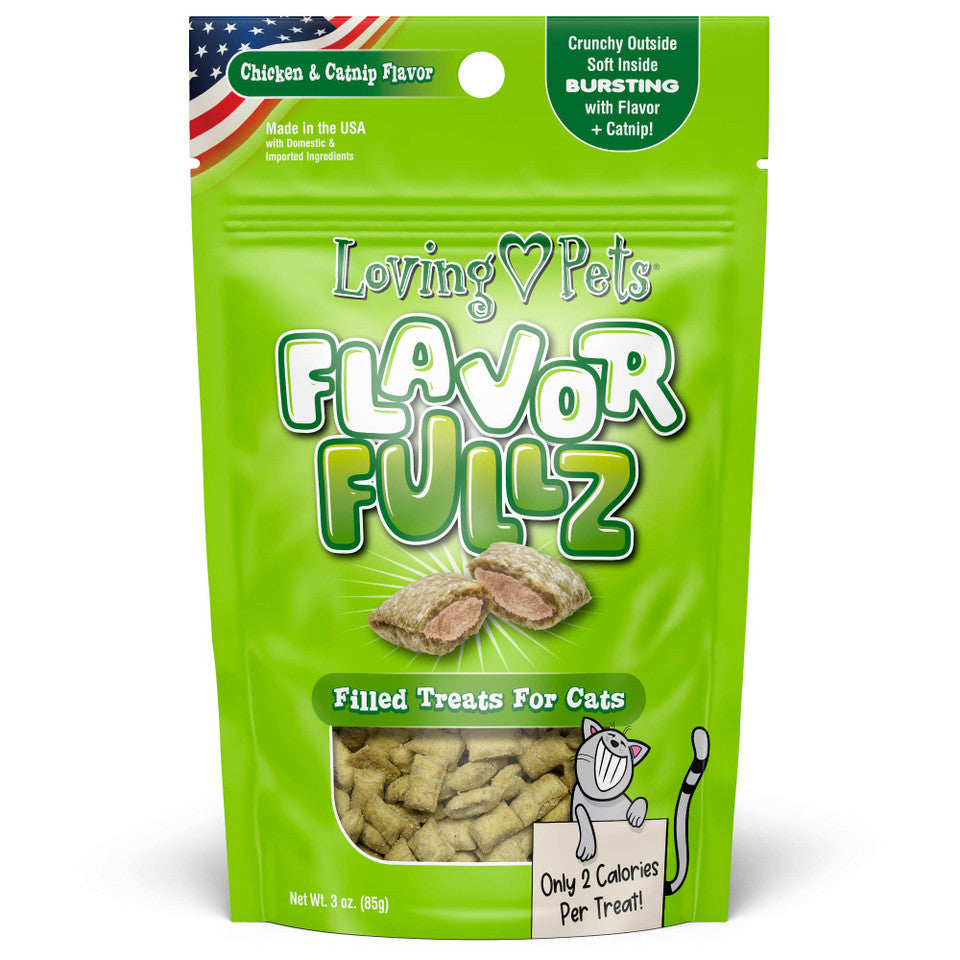 Snack para Gatos - Flavorfullz Pollo y Catnip x 85 gr