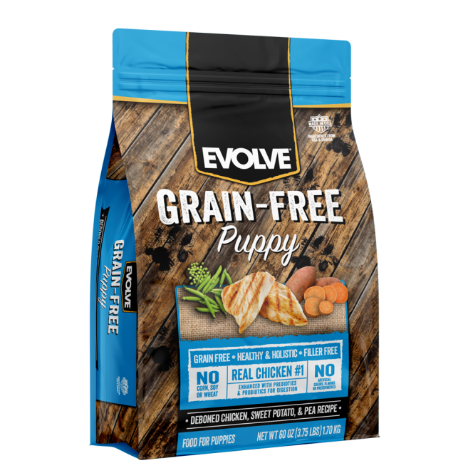 Evolve Grain Free Perro Cachorro Pollo