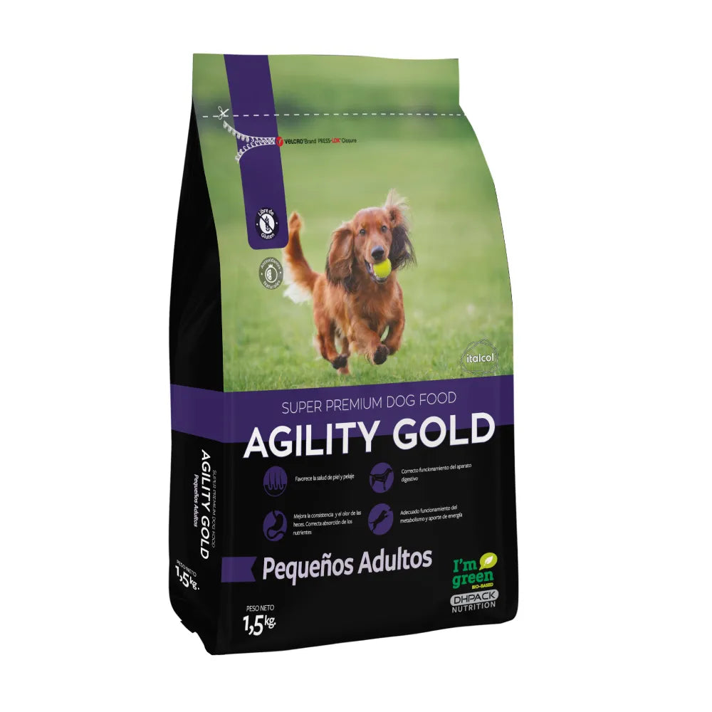 Alimento Seco Perros - Agility Gold Pequeños Adultos
