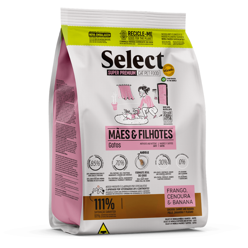 Monello Select Madres y Gatitos - 1.5 Kg