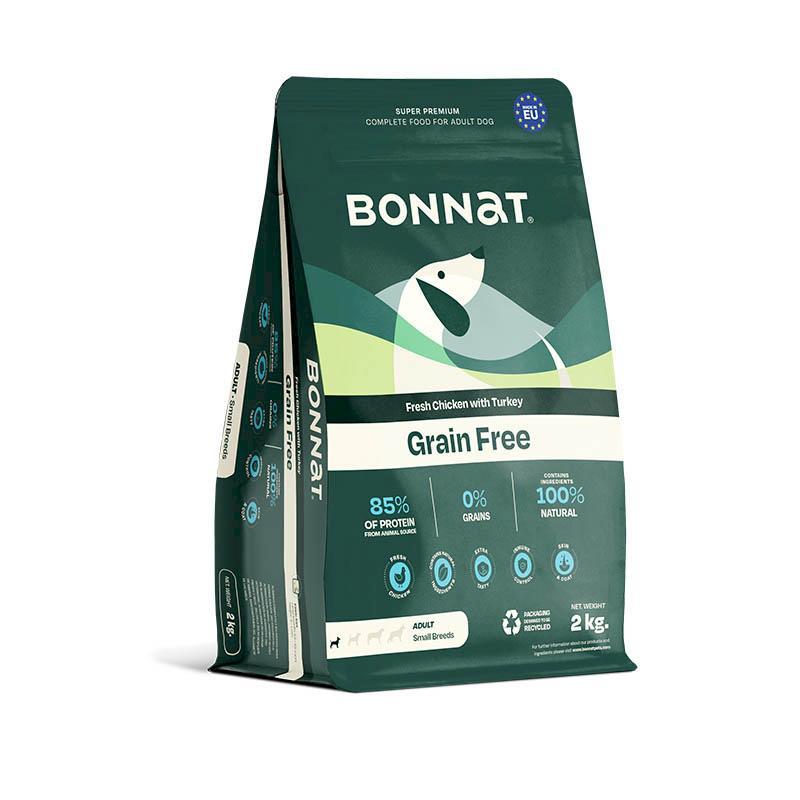 Alimento Seco para Perro - Bonnat Grain Free Adult Small Breeds