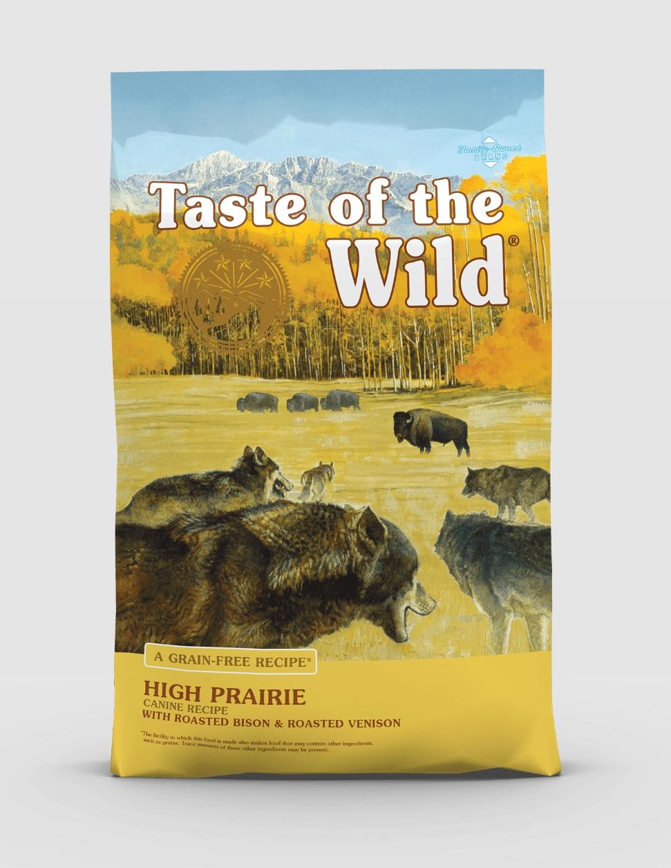 Taste of the Wild High Prairie Canine Recipe with Roasted Bison & Roasted Venison