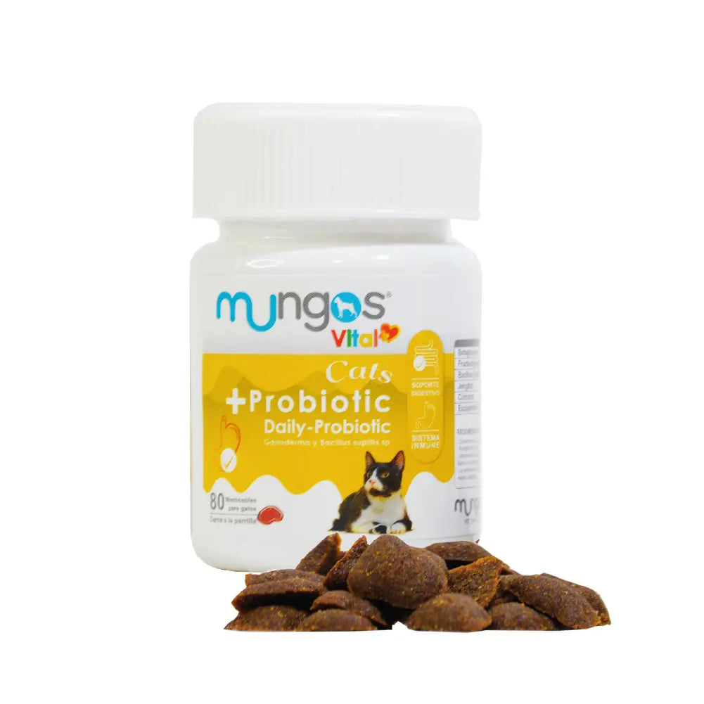 Suplementos para Gatos - Mungos Vital + Probiotic
