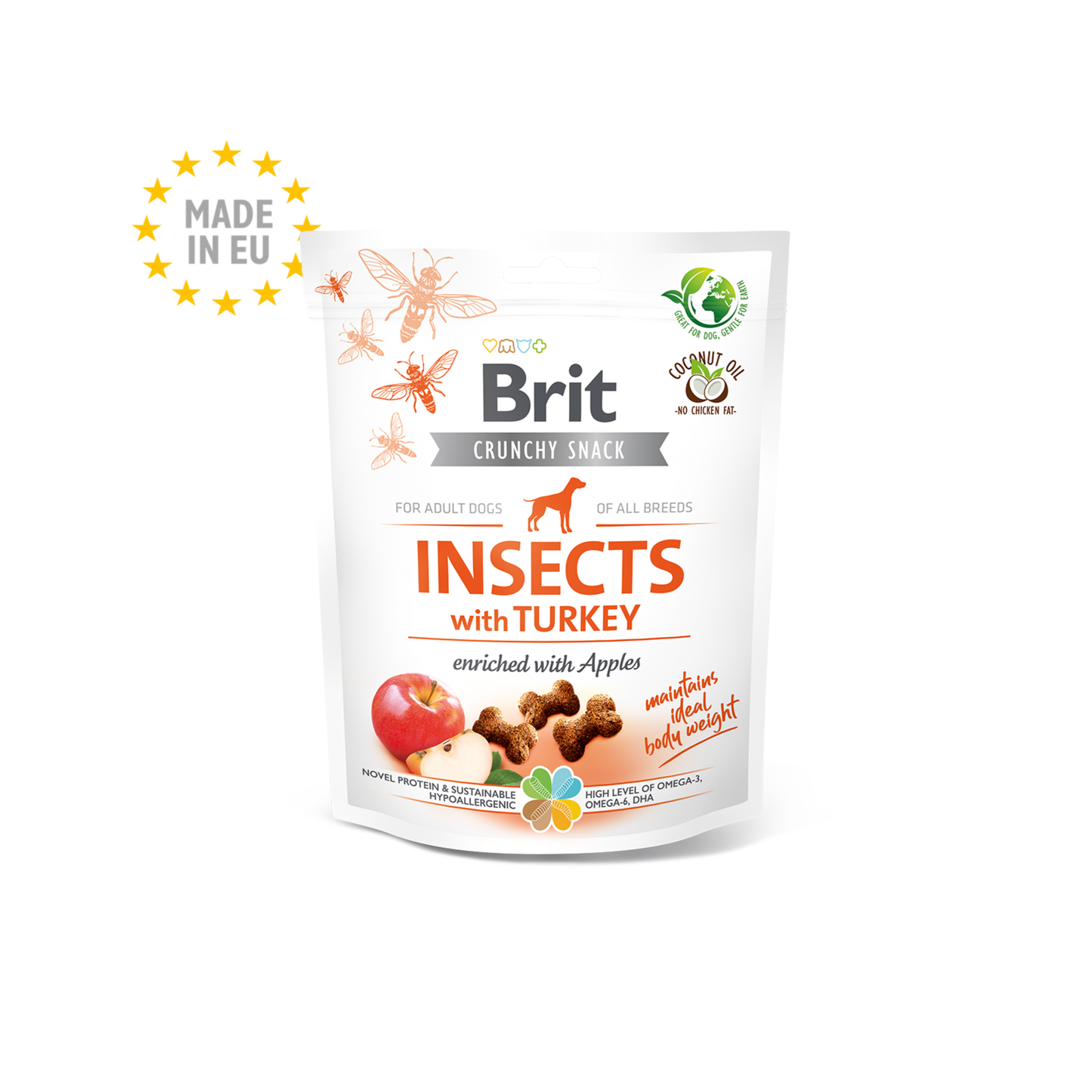 Snack para Perro - Brit Care Insects with Turkey 200 gr