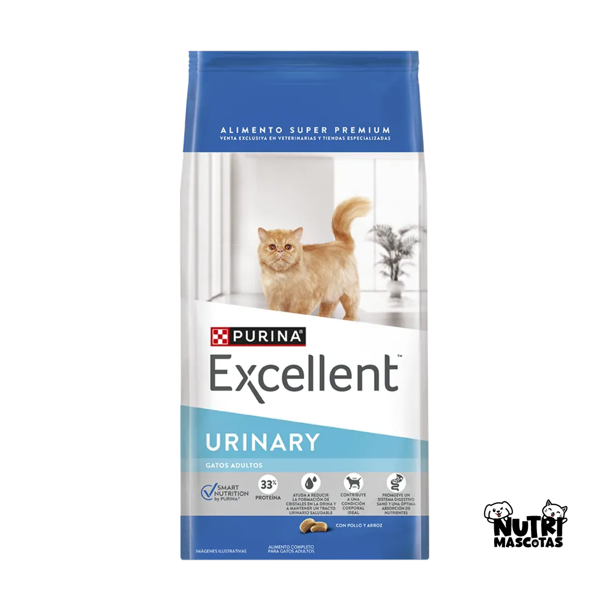 Alimento Seco para Gato - Excellent Urinary