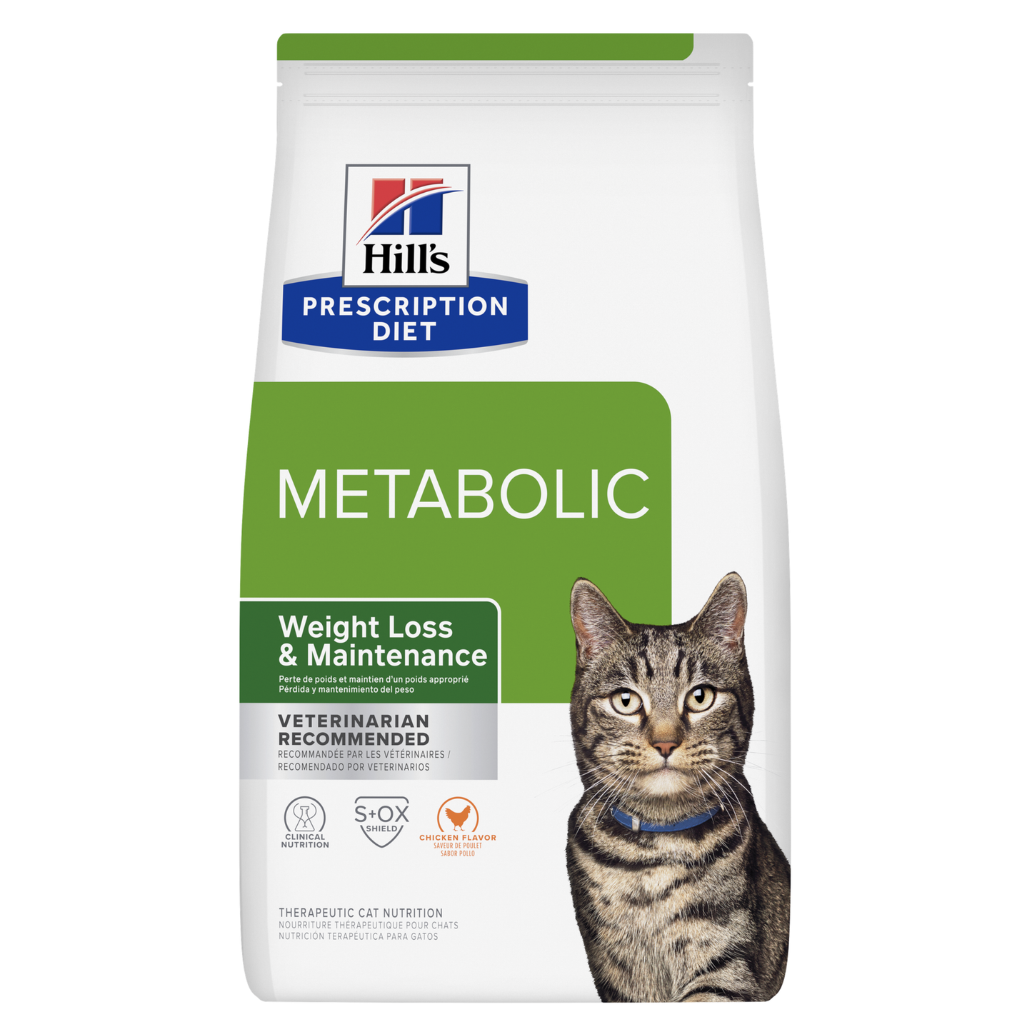 Alimento Seco para Gato - Hills Prescription Diet Metabolic