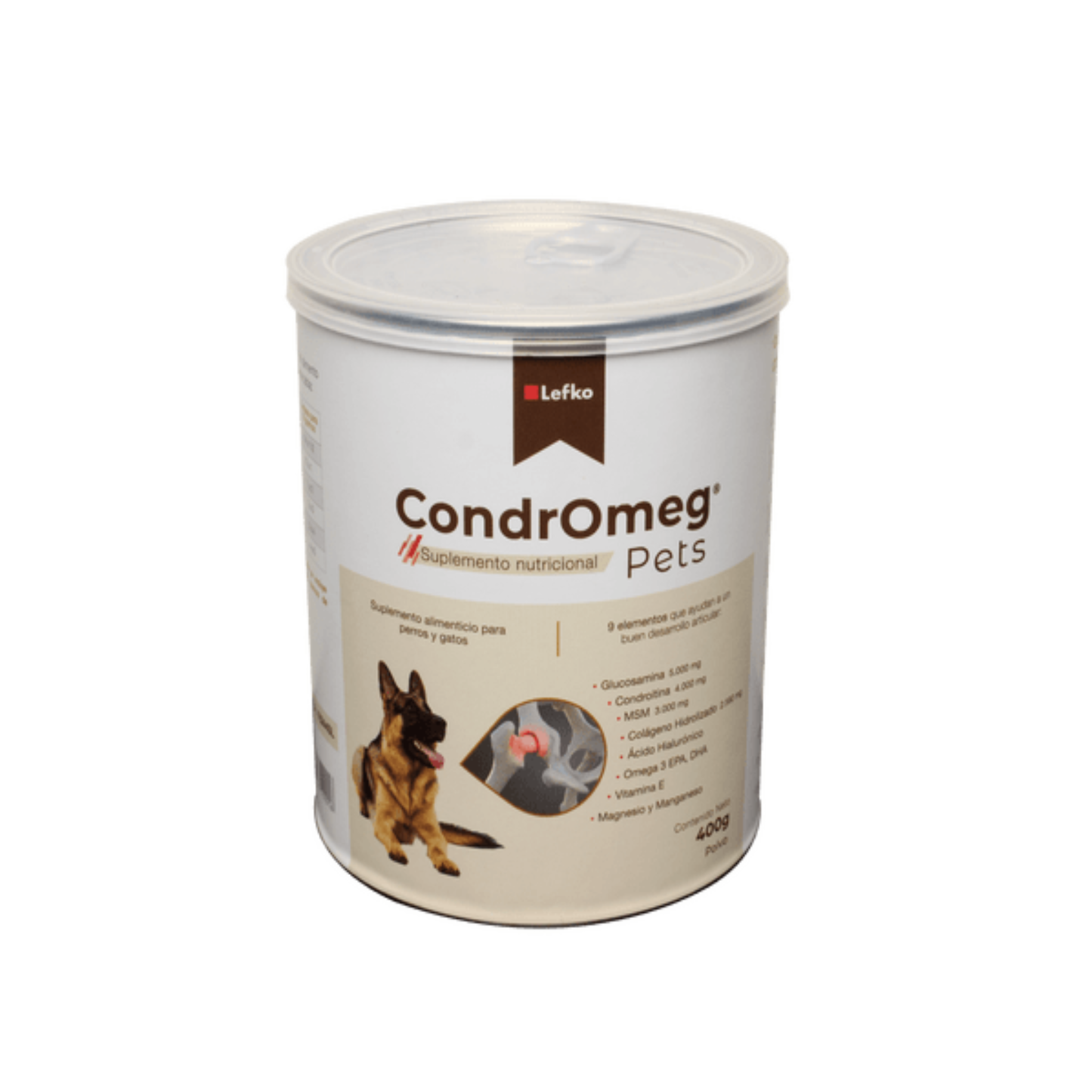 Suplemento para Mascotas - Lefko CondrOmeg Pets