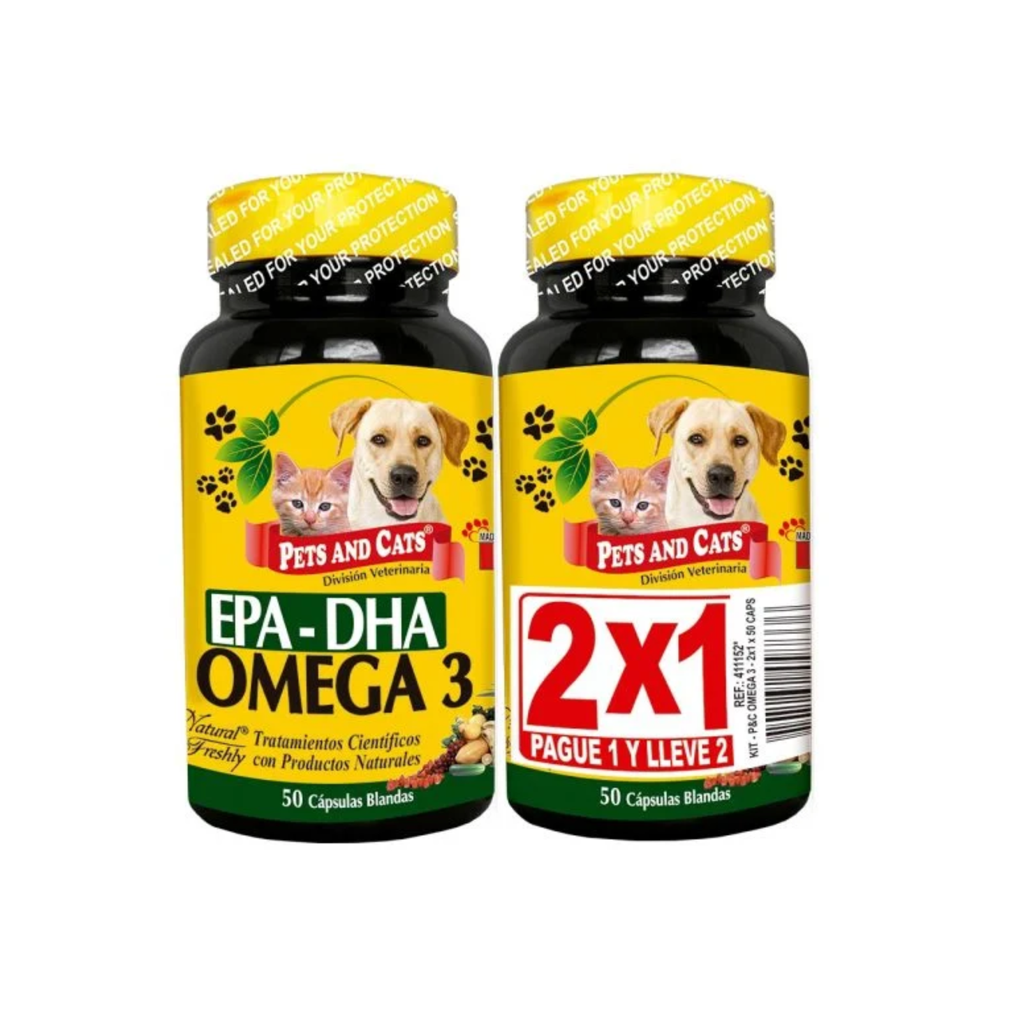 Suplemento para Mascotas - Natural Freshly EPA-DHA Omega 3