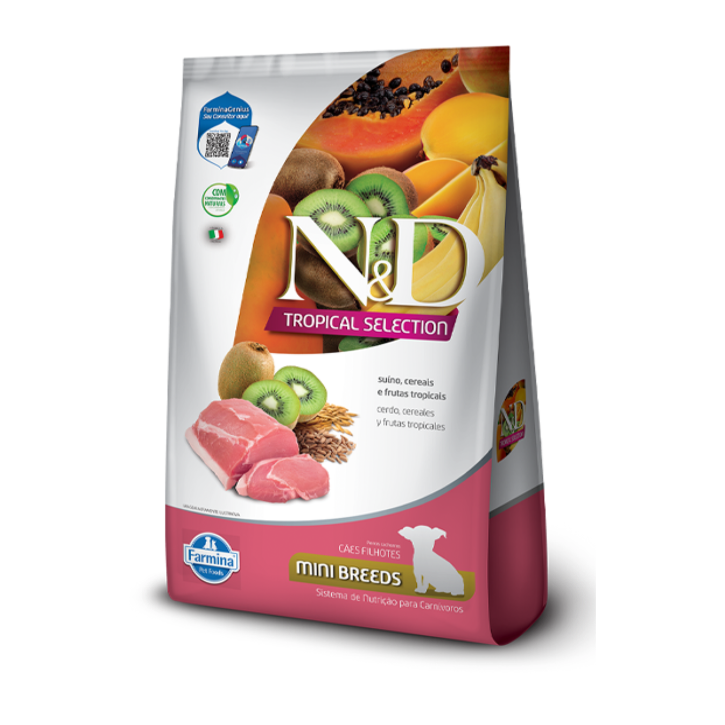 Alimento Seco para Perro - N&D Tropical Selection Puppy Mini Breeds Cerdo