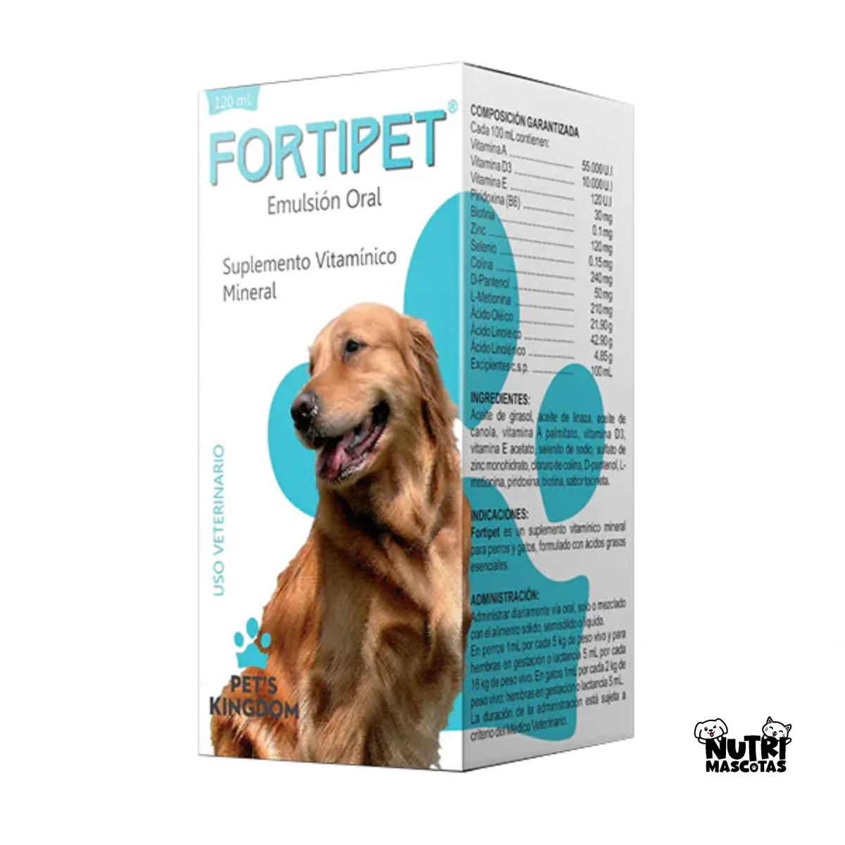 Suplemento para Mascotas - Pets Kingdom Fortipet