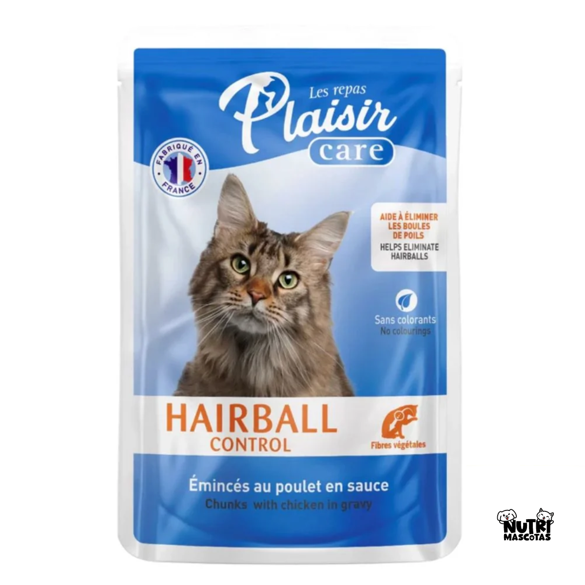 Alimento Húmedo para Gato - Plaisir Care Hairball Control