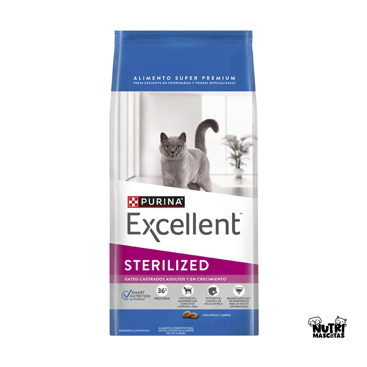 Alimento Seco para Gato - Excellent Sterilized