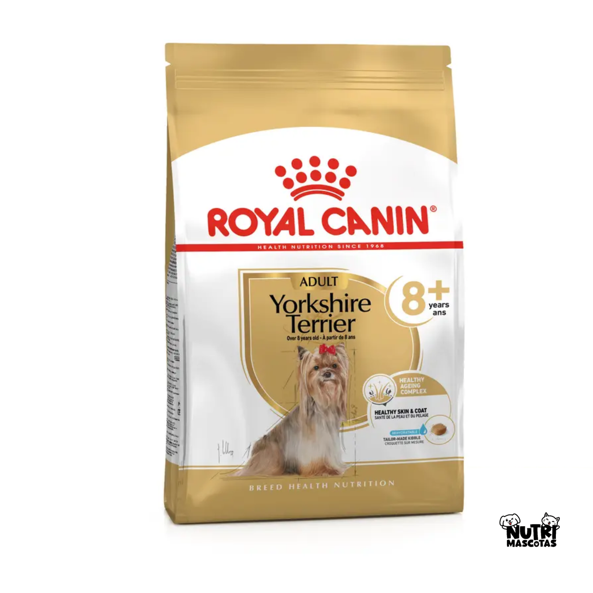 Alimento Seco para Perro - Royal Canin Yorkshire Terrier Adult 8+