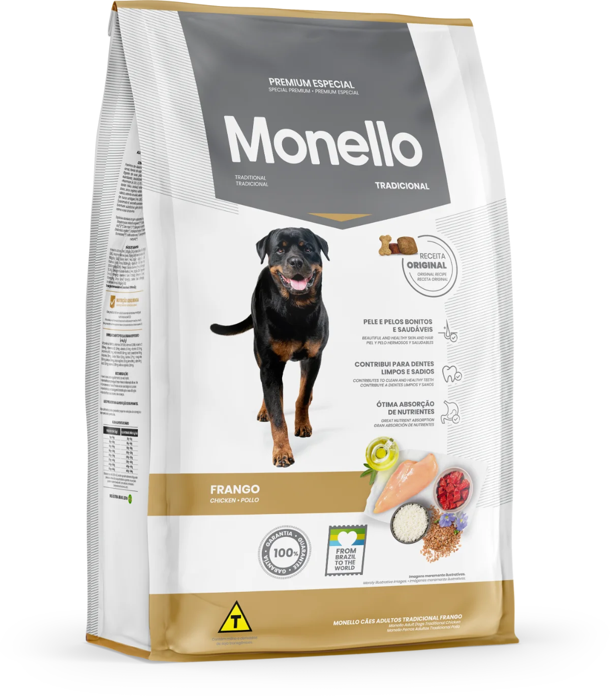Alimento Seco para Perros - Monello Tradicional