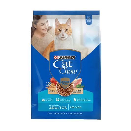 Alimento Seco para Gatos - Cat Chow Adultos Pescado