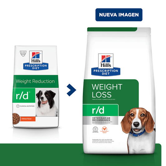 Hills Prescription DIet Perro Weight Loss r/d