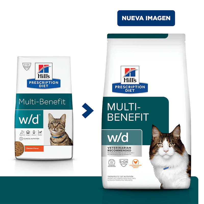 Hills Prescription Diet Gato Multi-Benefit w/d 4 lb