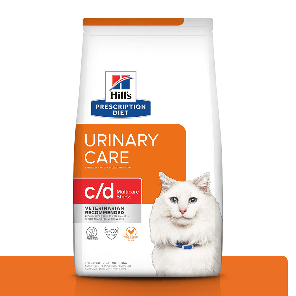 Alimento Seco para Gato - Hills Prescription Diet c/d Multicare Stress Cuidado Urinario
