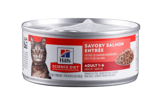 Hills Science Diet Adulto Receta de Salmón 5.5 oz
