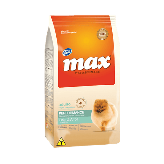 Max Adulto Razas Pequeñas Performance Pollo
