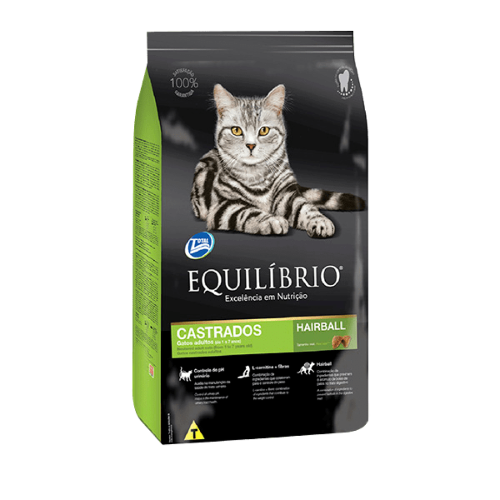 Alimento Seco Gatos - Equilibrio Castrados