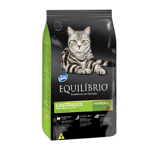 Alimento Seco Gatos - Equilibrio Castrados