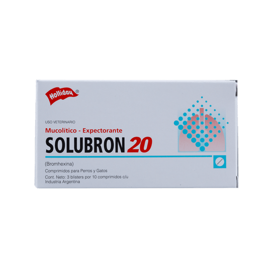 Medicamentos para Mascotas - Holliday Solubron 20