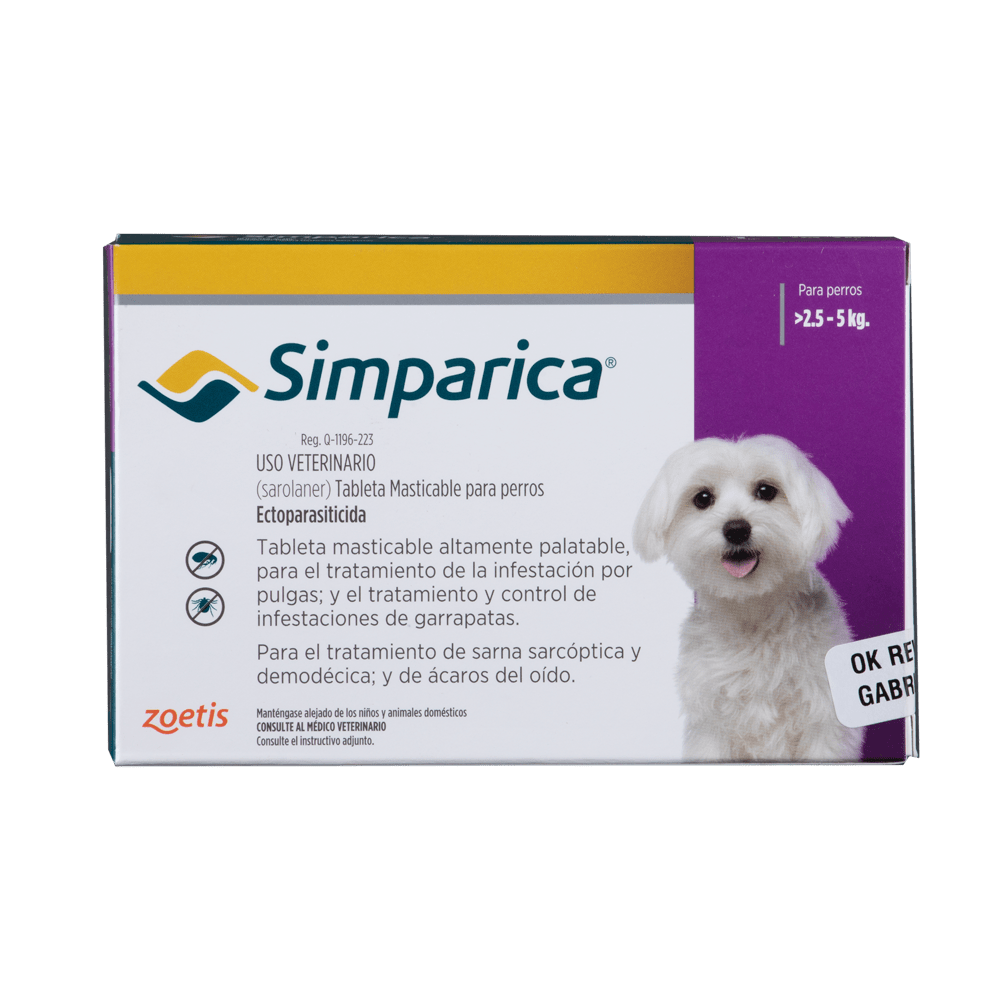 Antipulgas para Perro - Simparica