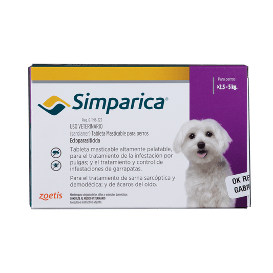 Antipulgas para Perro - Simparica