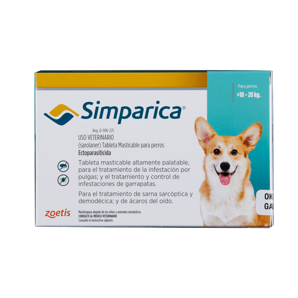 Antipulgas para Perro - Simparica