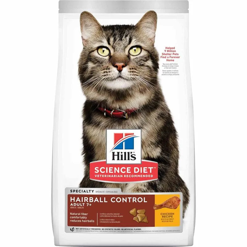 HIlls Science Diet Gato Hairball Control Adult 3.5 lb