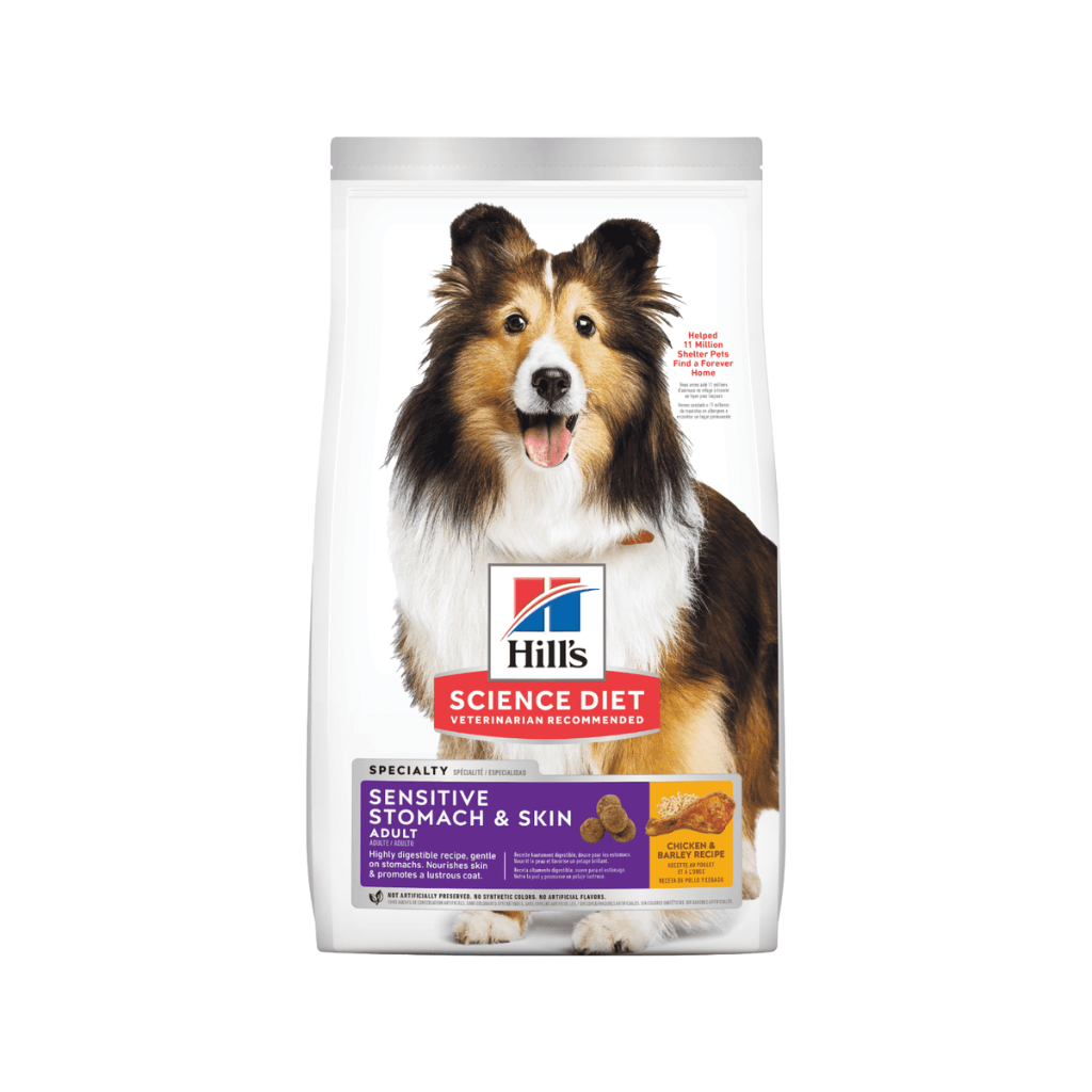 Alimento Seco para Perros - Hills Science Diet Sensitive Stomach & Skin Adult