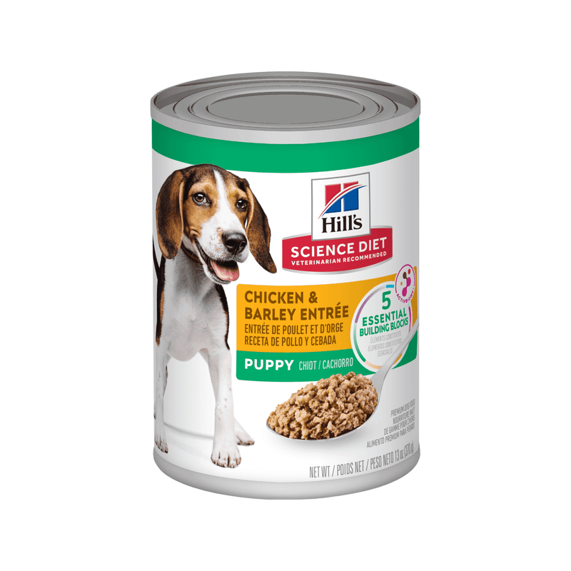 Hills Science Diet Cachorro Receta de Pollo y Cebada 13 oz