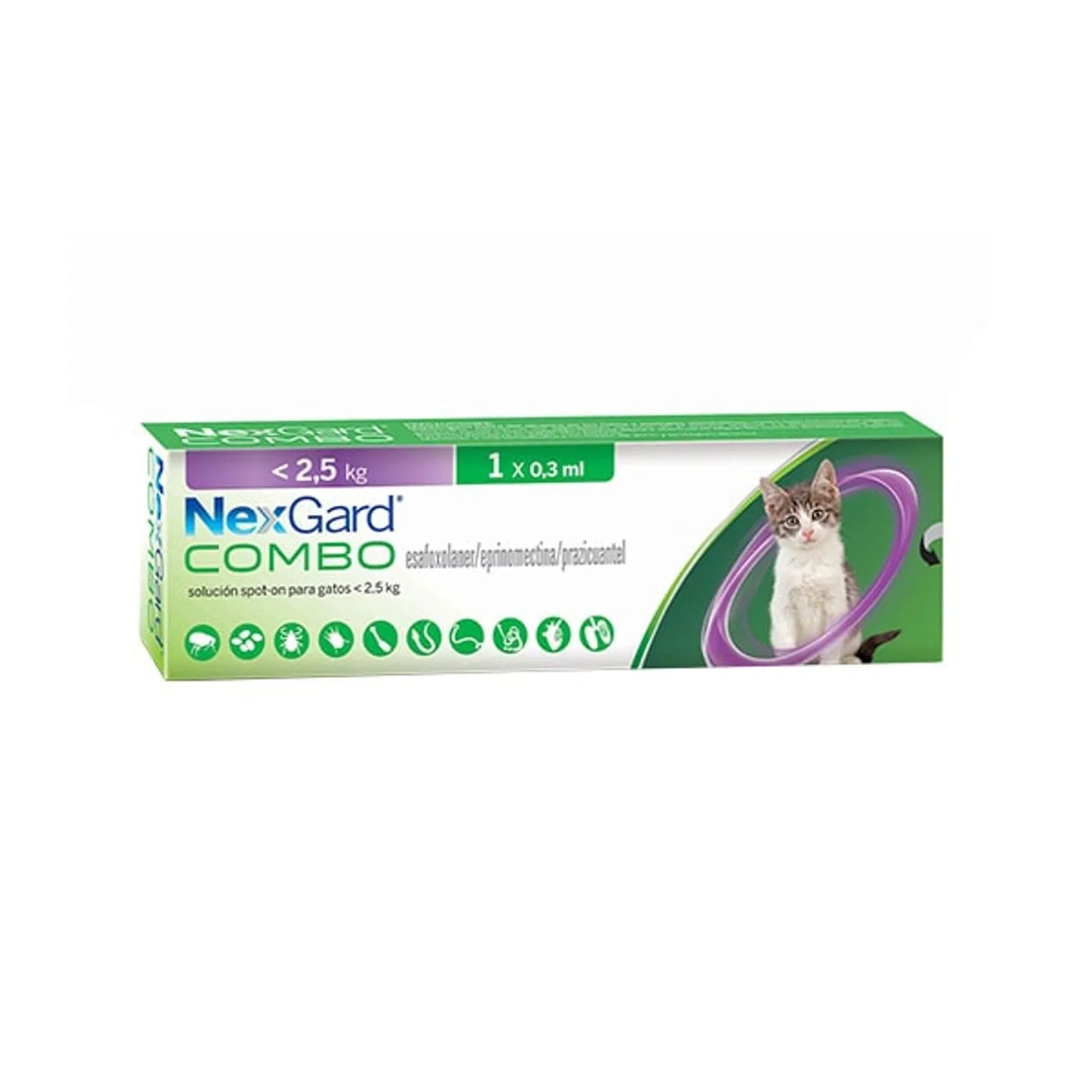 Antiparasitario para Gatos - Nexgard Combo