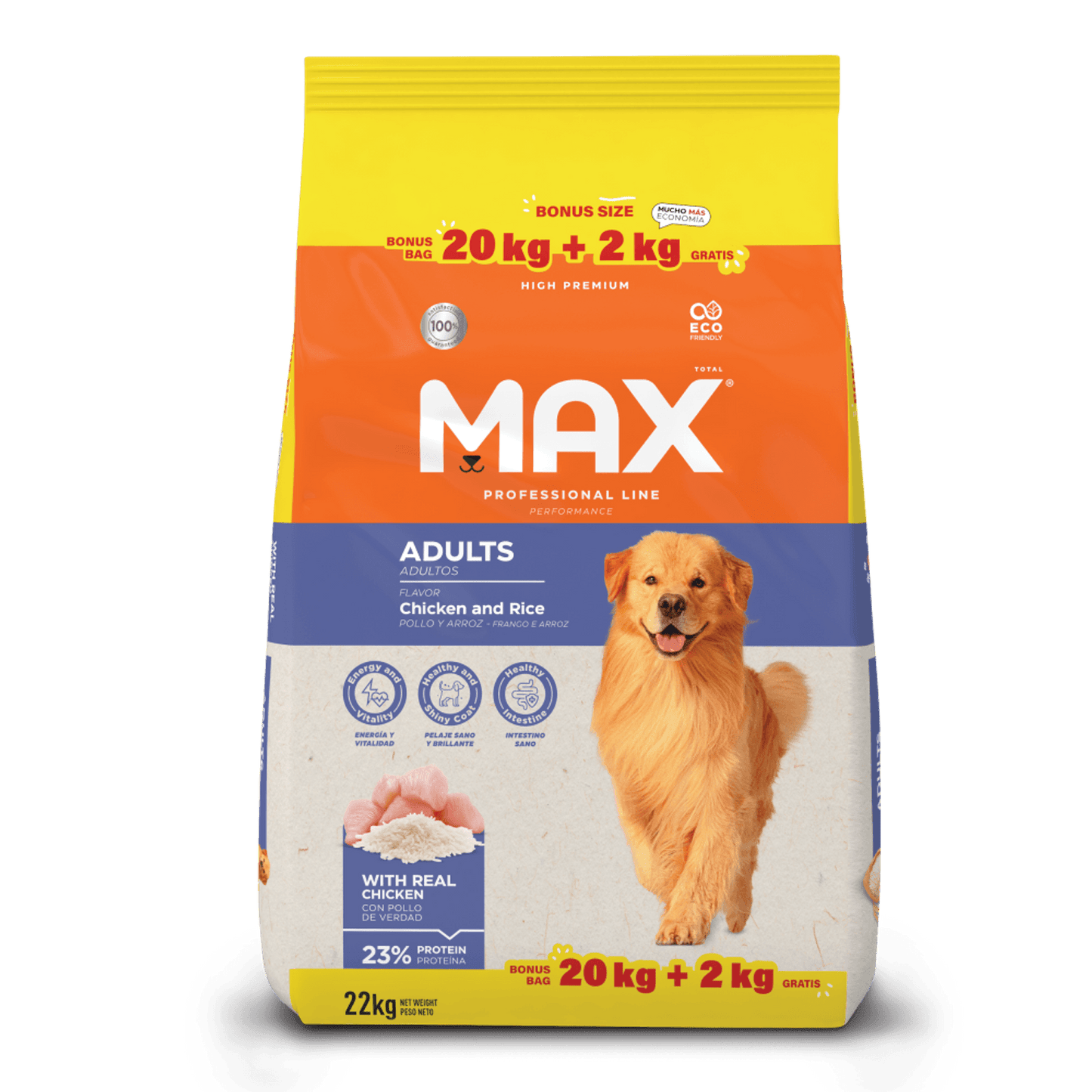 Alimento Seco para Perros - Max Professional Line Adulto
