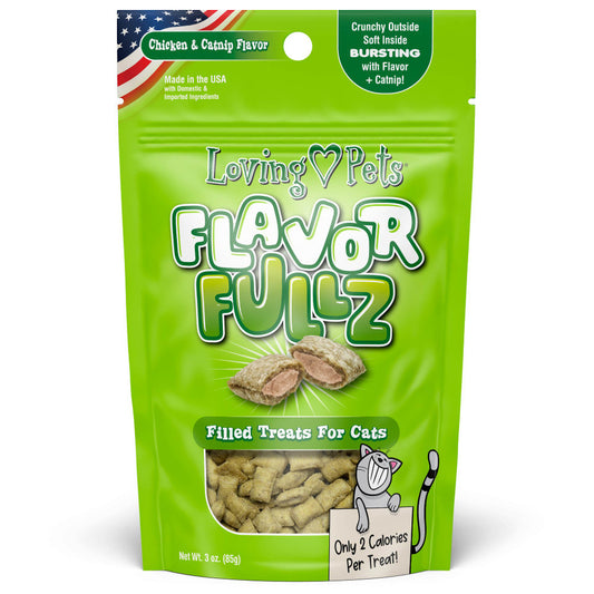 Snack para Gatos - Flavorfullz Pollo y Catnip x 85 gr