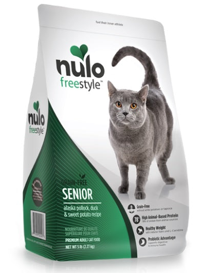 Nulo Cat Grain Free Senior Alaska Pollock, Pato y Batata