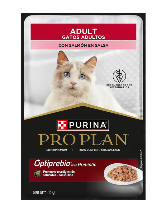 Alimento Húmedo para Gatos - Pro Plan Gatos Adultos Salmón