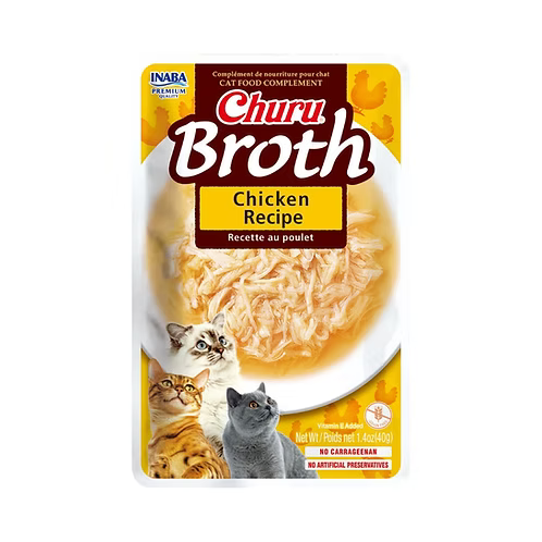 Snack para Gato - Churu Broth Chicken Recipe 40 gr