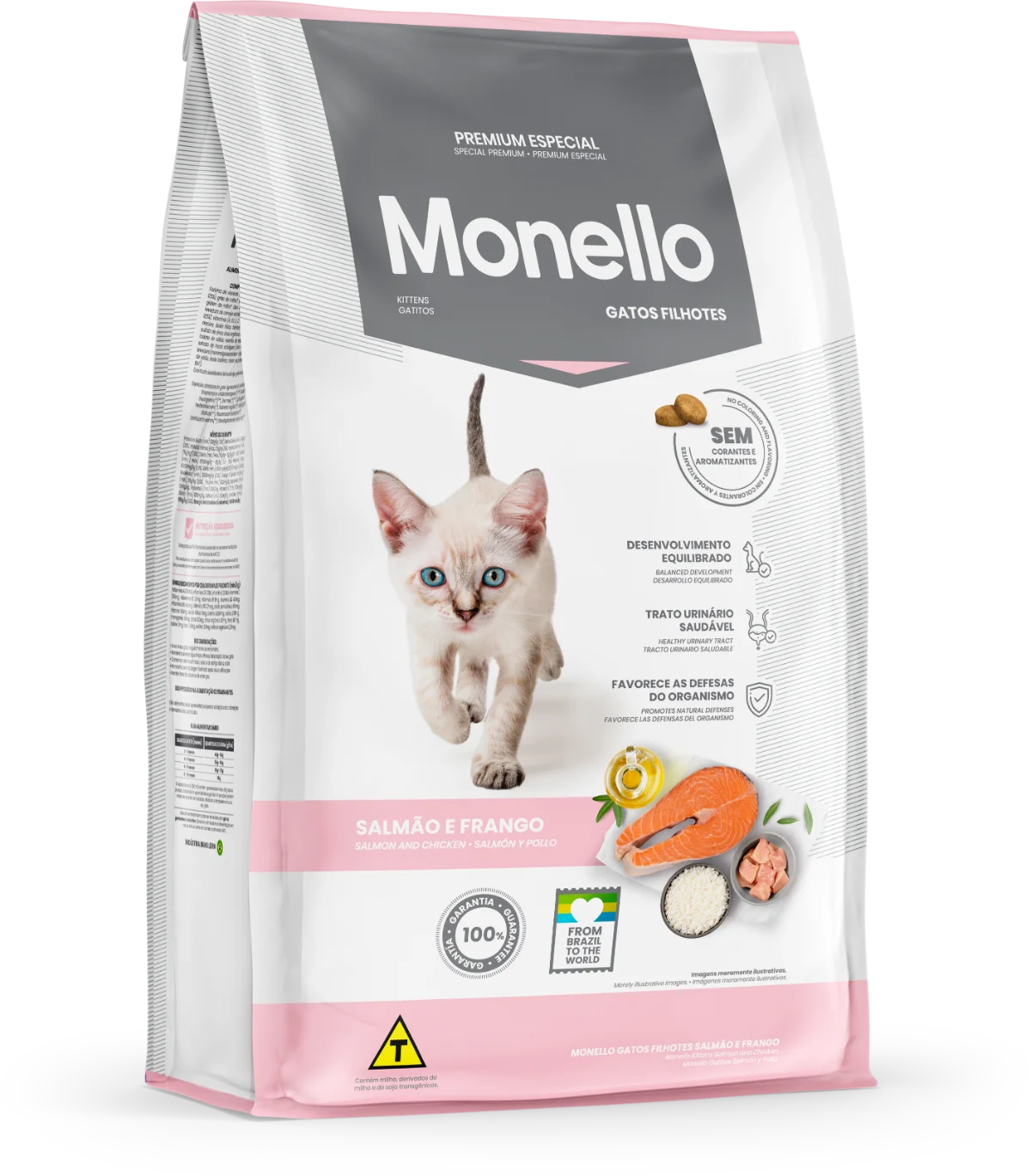 Alimento Seco para Gatos - Monello Gatitos