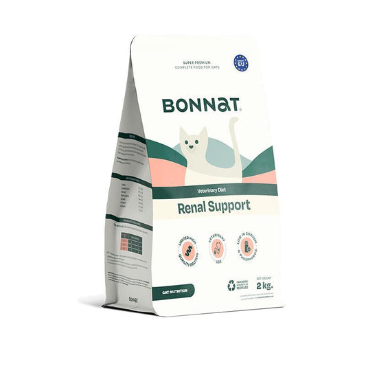 Alimento Seco para Gato - Bonnat Veterinary Diet Renal Support