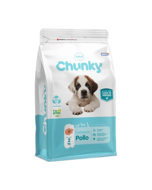 Alimento Seco para Perro - Chunky Cachorros Pollo