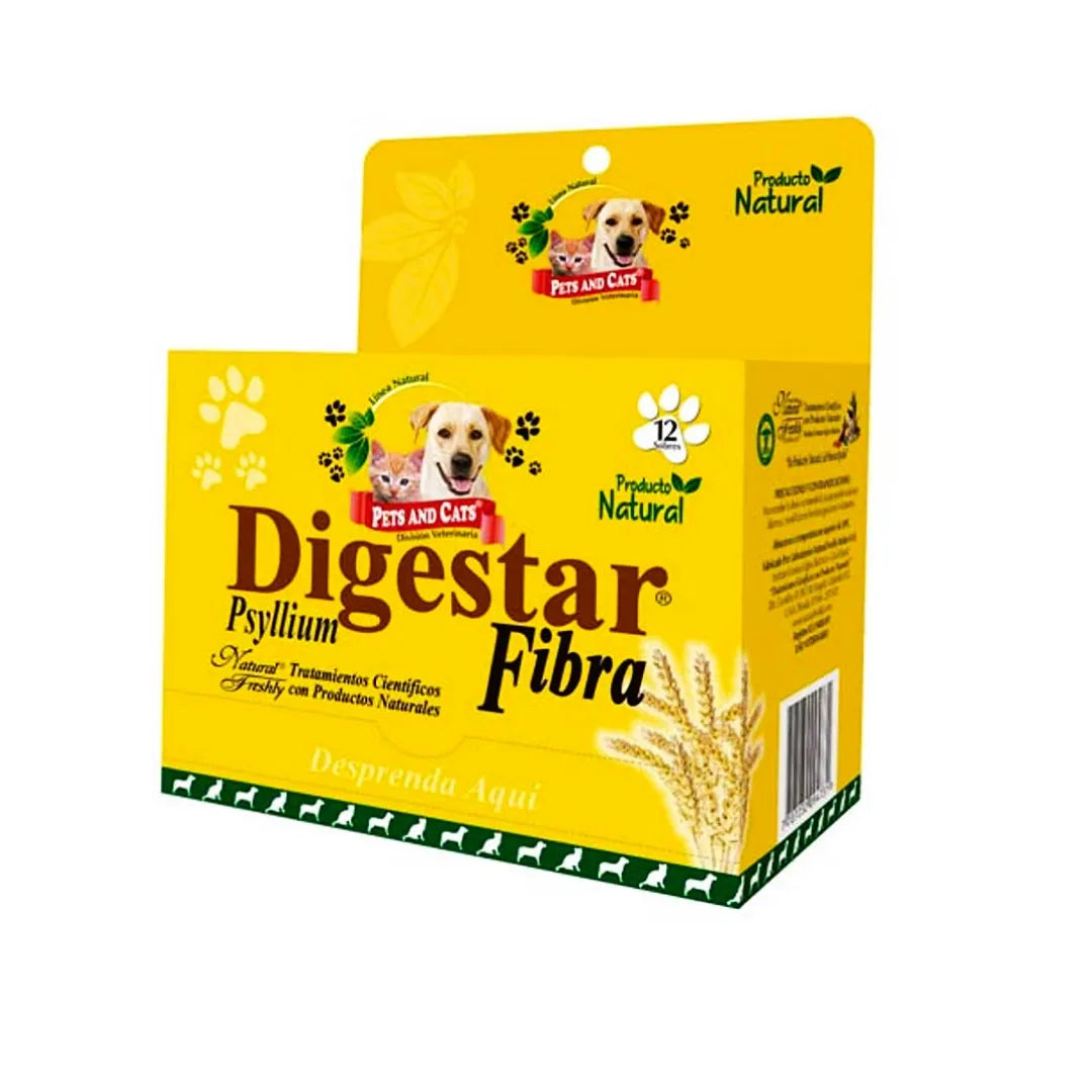 Suplemento para Mascotas - Digestar Fibra Psyllium