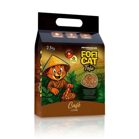 Arena para Gato - Fofi Cat Tofu Cafe 2.5 kg
