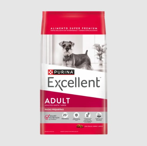 Excellent Adulto Pollo y Arroz Razas Minis y Pequeñas