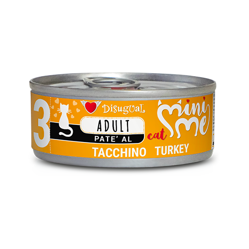 Alimento Húmedo para Gatos - Disugual 3 Pavo x 85 gr