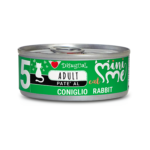 Alimento Húmedo para Gatos - Disugual 5 Conejo x 85 gr